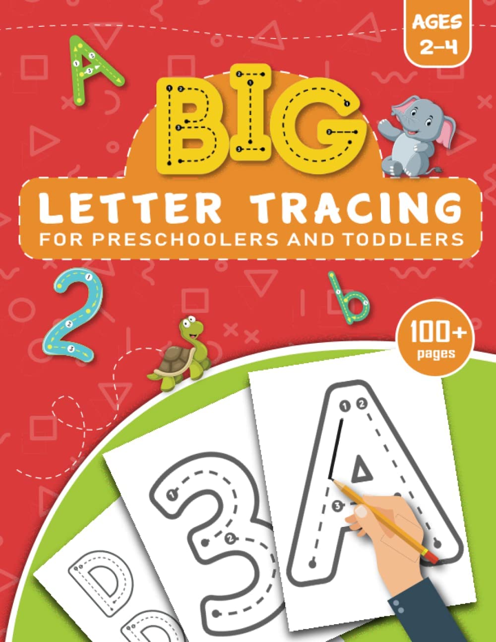 big letter tracing for preschoolers and toddlers ages 2 4 homeschool preschool learning activities for 3 year olds 2